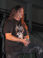 George 'Corpsegrinder' Fisher (Click on the image to enlarge)