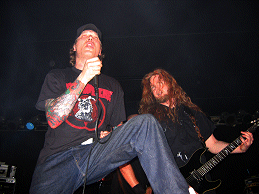 Jacob Bredahl & Henrik Jacobsen live in Budapest 3/04/2005 (Click on the image to enlarge)